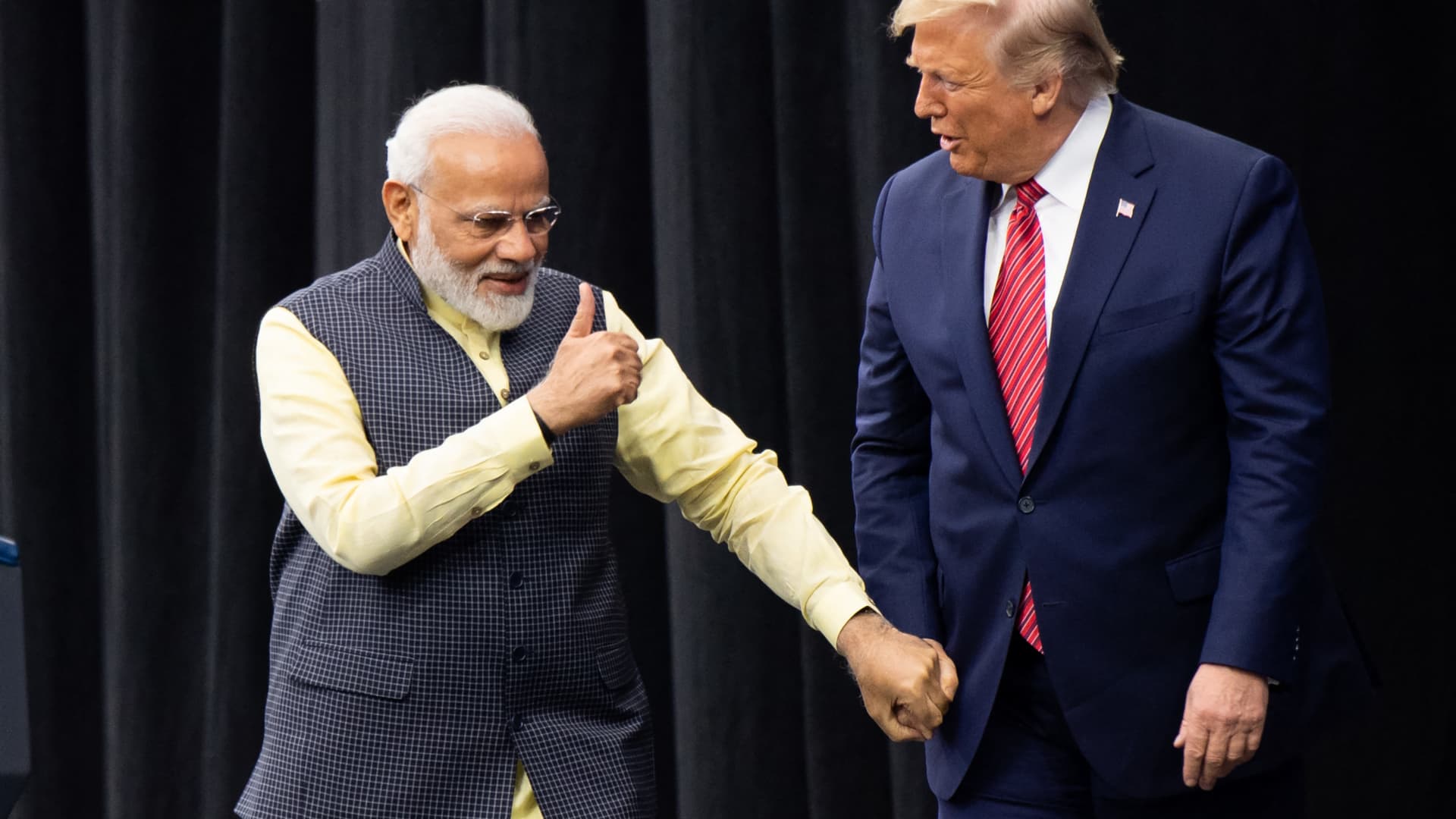 Trump and Modi strike conciliatory tone, voice optimism on U.S.-India trade talks