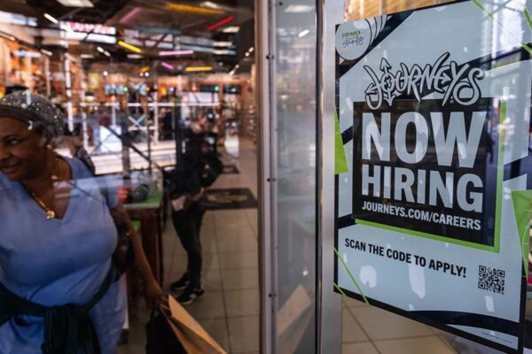 Job opening data falls to levels rarely seen since pandemic