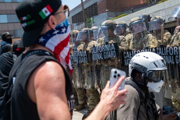 Trump National Guard California Newsom