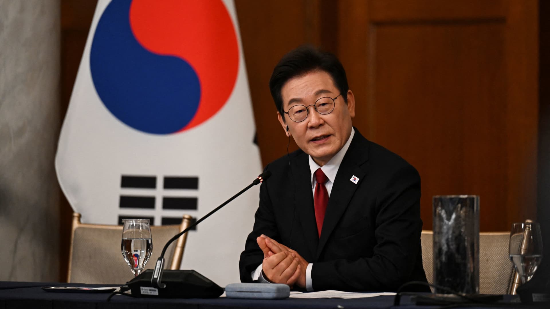 South Korea’s President Lee Trump investment financial crisis