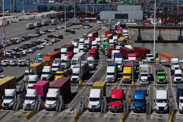 Sales of heavy trucks are falling like the U.S. is headed for a recession