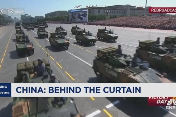 China’s massive military parade is closed to the public
