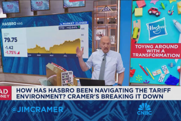 Jim Cramer explains how to handle Tuesday’s market decline