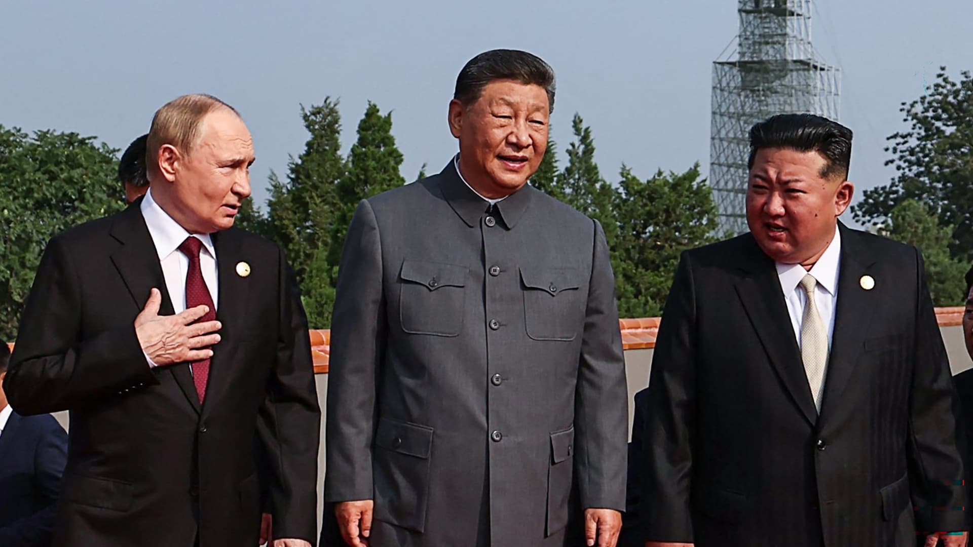 China’s military might on display with Putin, Kim Jong Un in attendance