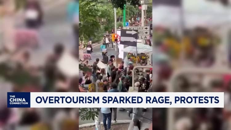 Protests in Spain, Mexico target travelers as overtourism anger grows