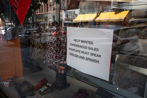 Help wanted, but not for the market