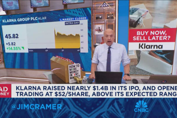 Here’s why Jim Cramer thinks IPO Klarna is still a buy at these levels