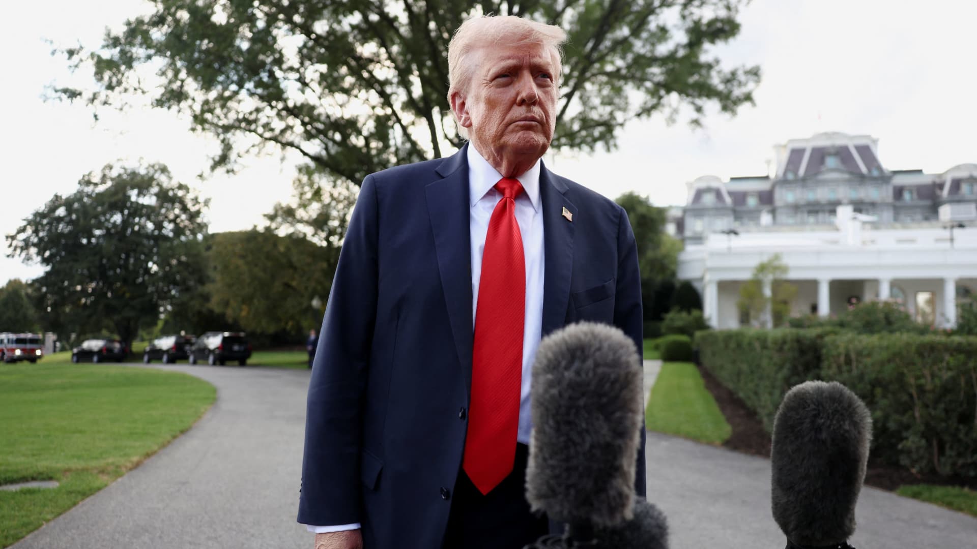 Trump says Charlie Kirk shooting suspect is in custody