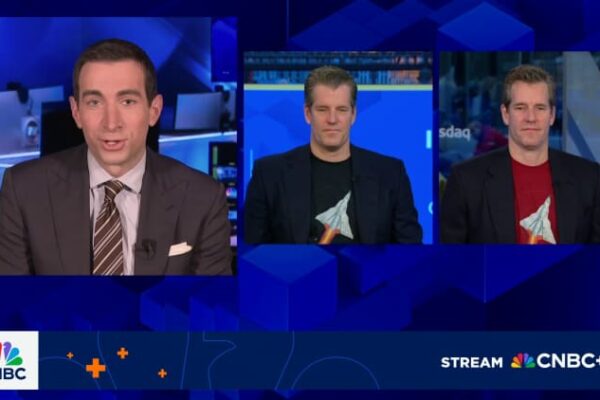 Gemini, the Winklevoss’ crypto exchange, pops in Nasdaq debut