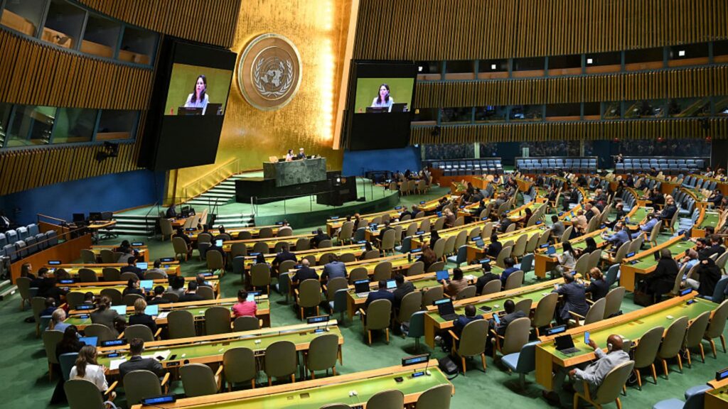 UN assembly backs two-state solution to Israel-Palestinian conflict