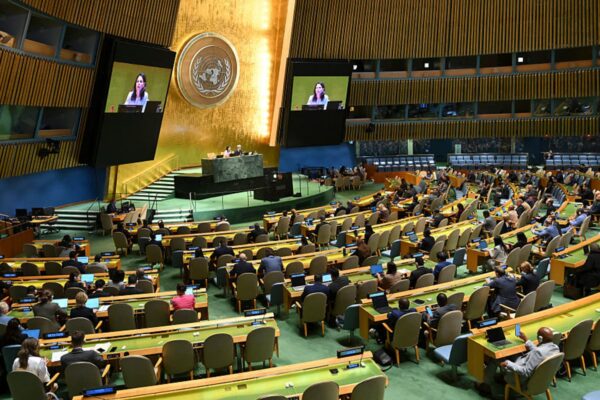 UN assembly backs two-state solution to Israel-Palestinian conflict