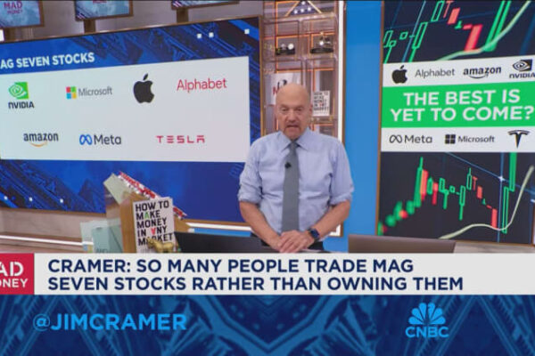 The Magnificent Seven’s best days are not behind them, Jim Cramer says