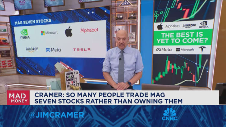 The Magnificent Seven’s best days are not behind them, Jim Cramer says