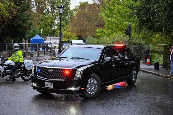 Trump’s UK state visit in pictures