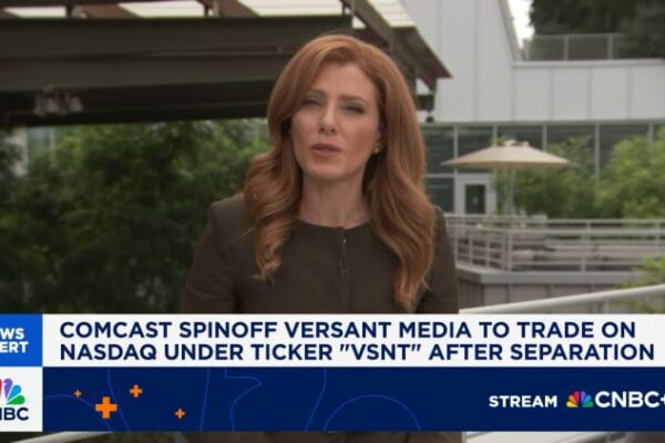 Comcast’s Versant reports declining annual profit as it prepares to go public
