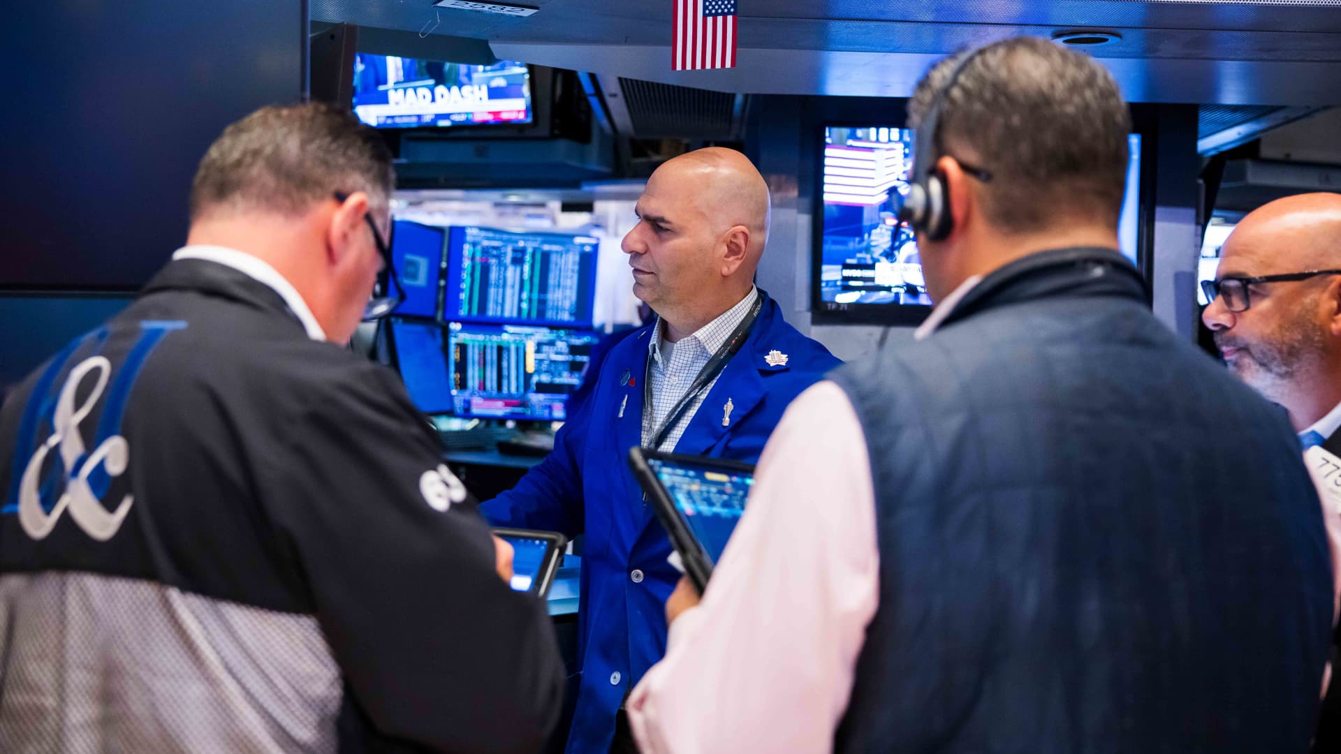 Traders looking at two stocks near make-or-break levels