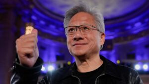 Nvidia on track to hit historic  trillion valuation amid AI rally
