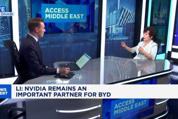 China’s BYD says it has a backup plan if cut off from Nvidia chips