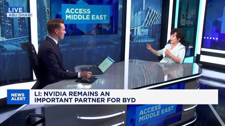 China’s BYD says it has a backup plan if cut off from Nvidia chips China’s BYD says it has a backup plan if cut off from Nvidia chips