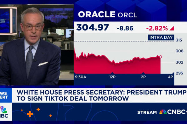 Trump approves TikTok deal through executive order at  billion