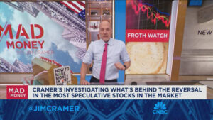 Here’s why Jim Cramer is more cautious on speculative stocks