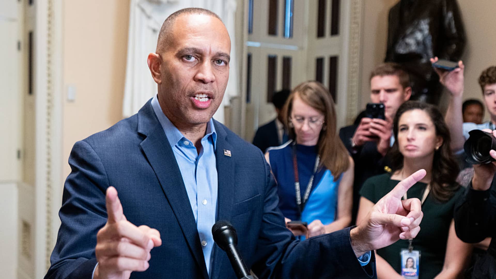 Democrats double down on health care demands Democrats double down on health care demands