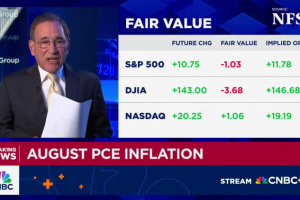 PCE inflation August 2025:
