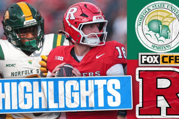 Norfolk State Spartans vs. Rutgers Scarlet Knights Highlights | FOX College Football