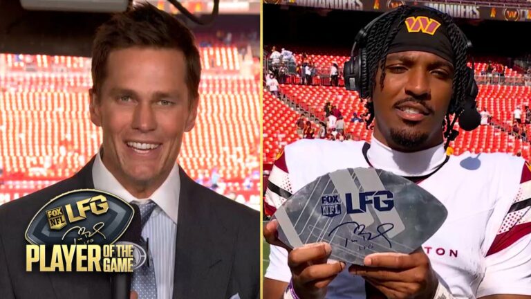 Jayden Daniels Takes Home Tom Brady’s LFG Player of the Game In ‘Sloppy’ Win