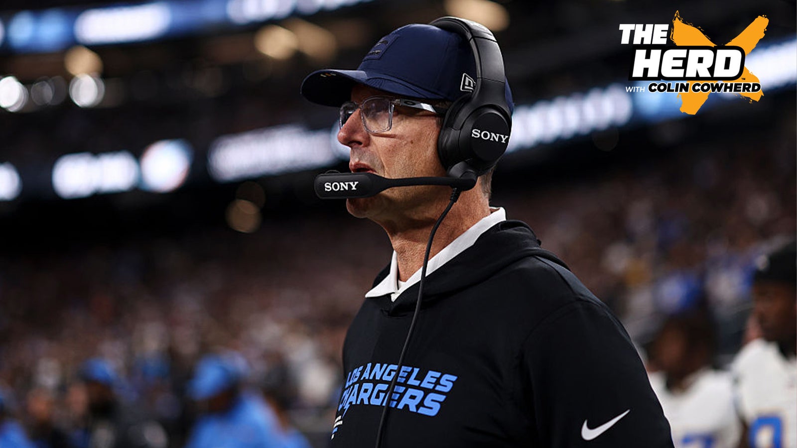 Colin Cowherd: Chargers HC Jim Harbaugh ‘Greatest Coach in History of Football’