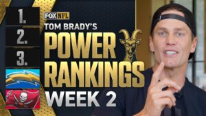 Tom Brady’s Week 2 Power Rankings 🚨
