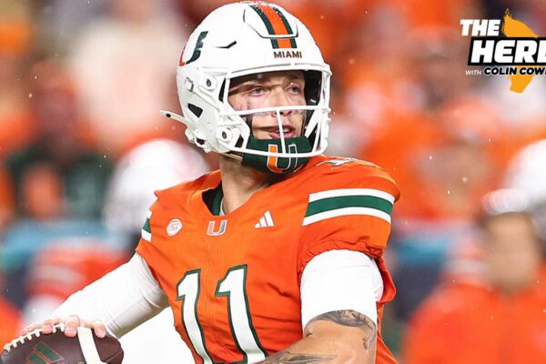 Carson Beck throws for 205 yards and 2 TDs in Miami's 27-24 win vs. Notre Dame, is the ACC back? | The Herd