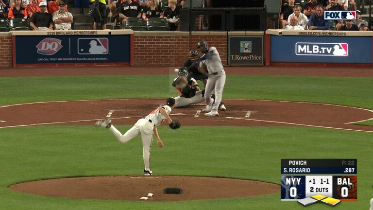 Amed Rosario's double drives in two runs, giving Yankees lead over Orioles