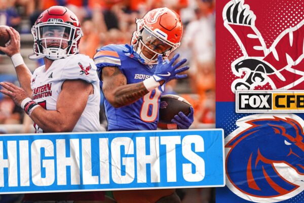 Eastern Washington Eagles vs. Boise State Broncos Highlights | FOX College Football