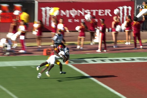 Georgia Southern's Camden Brown catches 32-yard TD to take lead vs. USC
