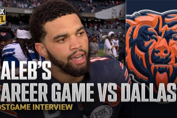 Bears' Caleb Williams on 4-TD game vs. Cowboys, Ben Johnson's first win & more | NFL on FOX