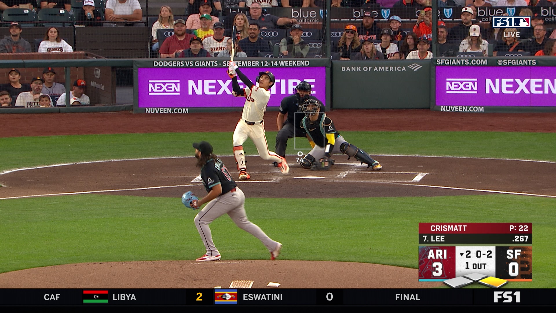 Giants' Jung Hoo Lee hits two-run HR to trim deficit against Diamondbacks