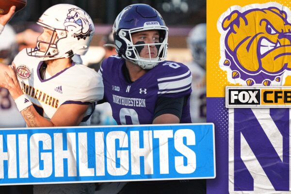 Western Illinois Leathernecks vs. Northwestern Wildcats Highlights | FOX College Football