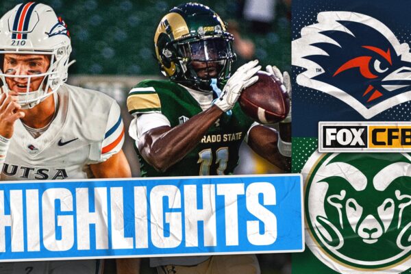 UTSA Roadrunners vs. Colorado State Rams Highlights | FOX College Football