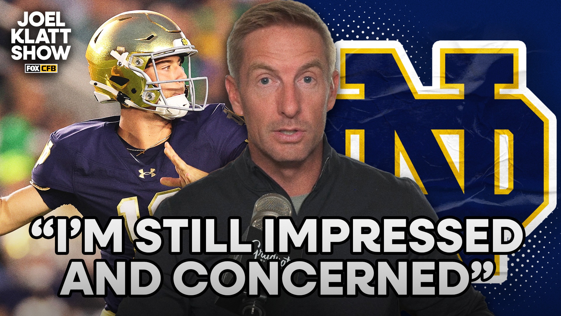 Does Notre Dame still have a chance to make the playoff after 0-2 start? | Joel Klatt Show