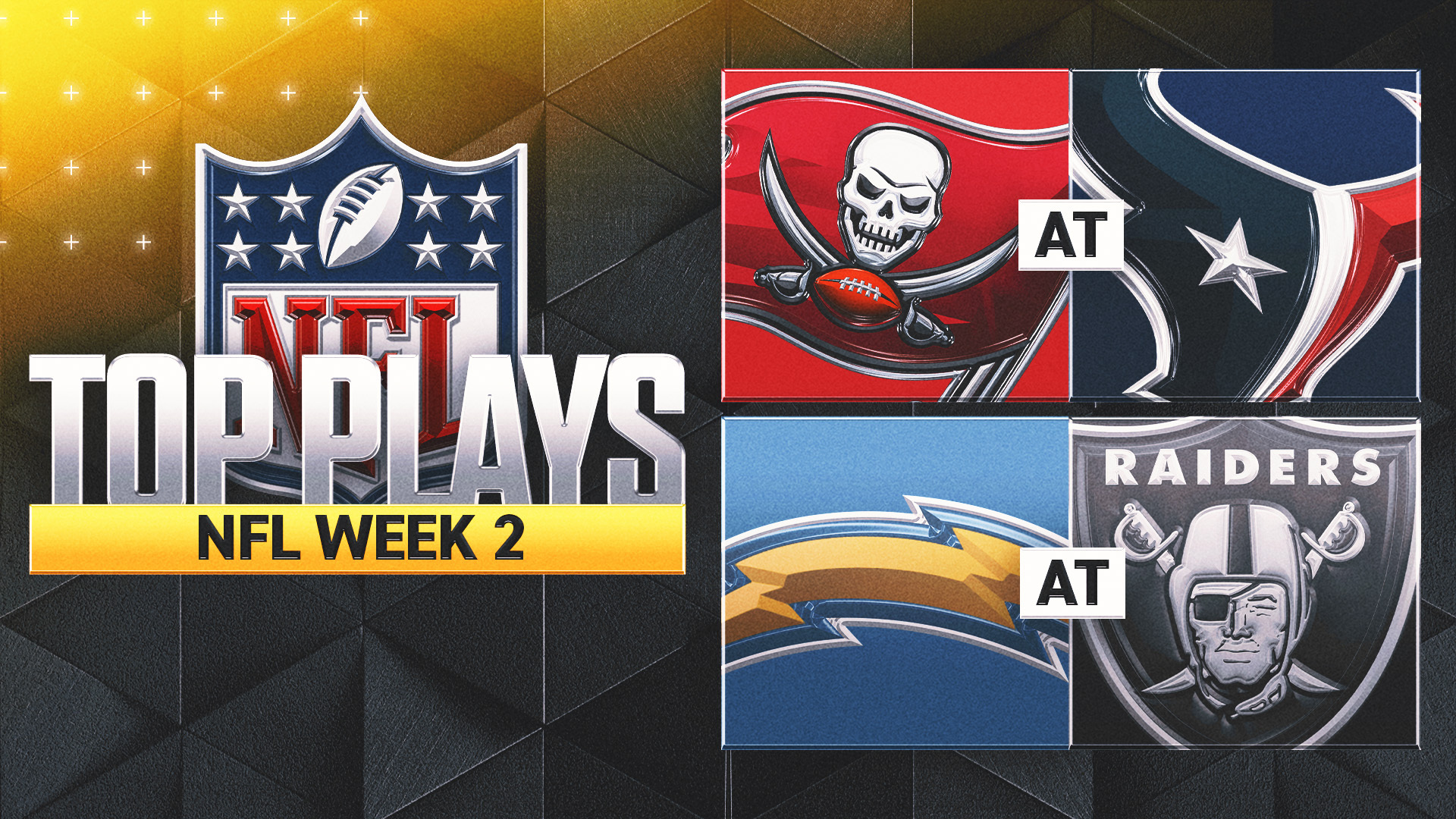 Monday Night Football Live Updates, Scores: Bucs-Texans, Chargers-Raiders
