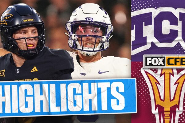 No. 24 TCU Horned Frogs vs. Arizona State Sun Devils Highlights | FOX College Football