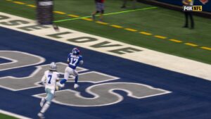Russell Wilson connects with Wan'Dale Robinson for 32-yard TD, giving Giants lead over Cowboys | NFL Highlights