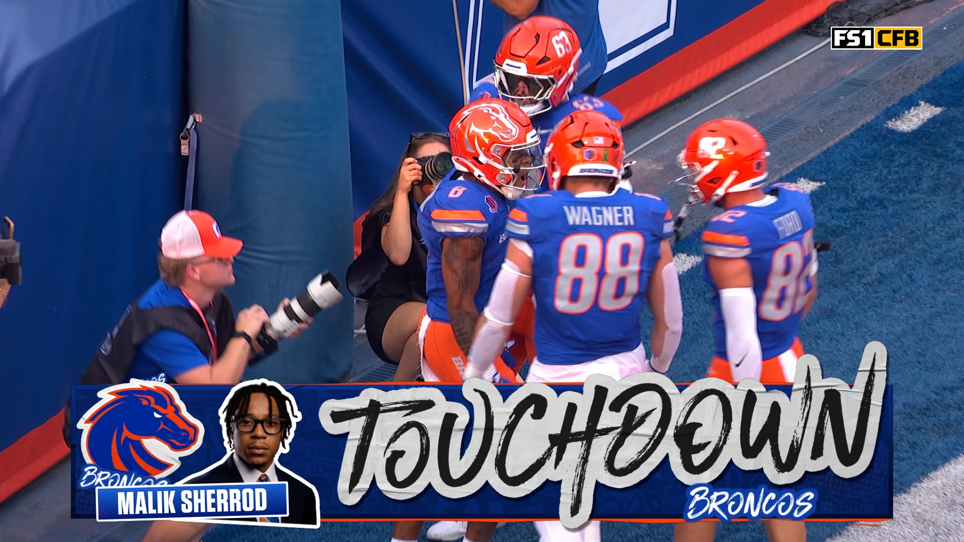 Malik Sherrod rushes for 20-yard TD, giving Boise State early lead over Eastern Washington