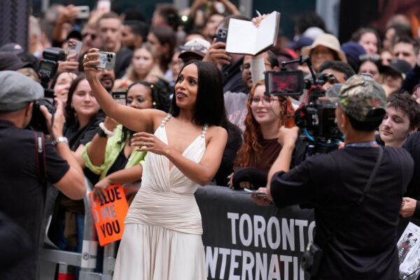 Another ‘Knives Out’ makes another raucous premiere at the Toronto International Film Festival