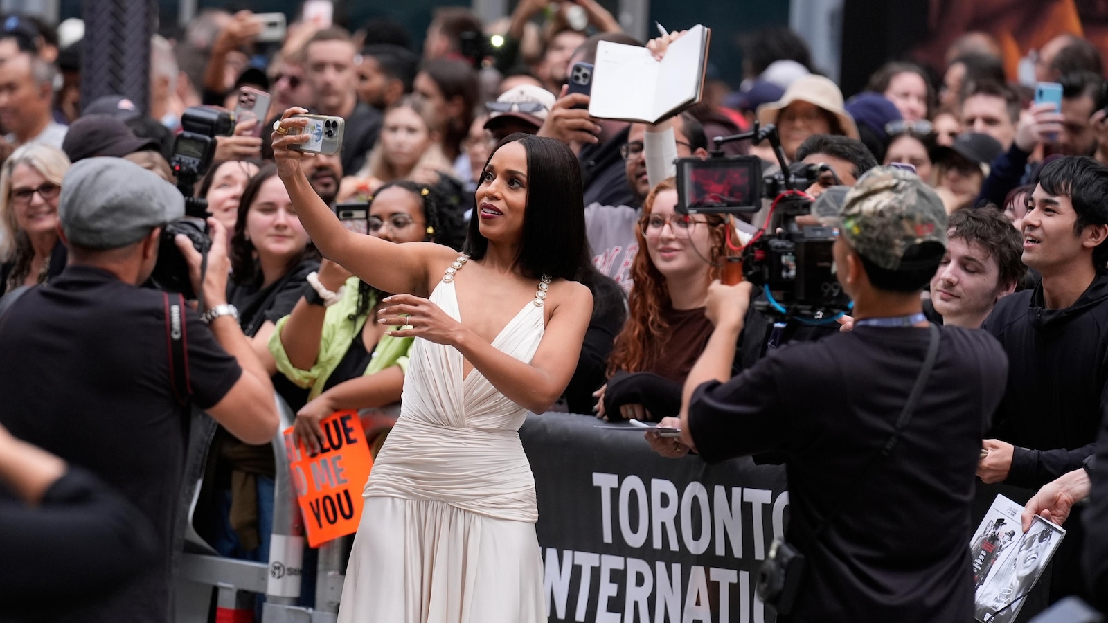 Another ‘Knives Out’ makes another raucous premiere at the Toronto International Film Festival