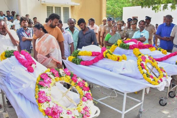 Death toll climbs to 40 after stampede at political rally for actor Vijay in southern India