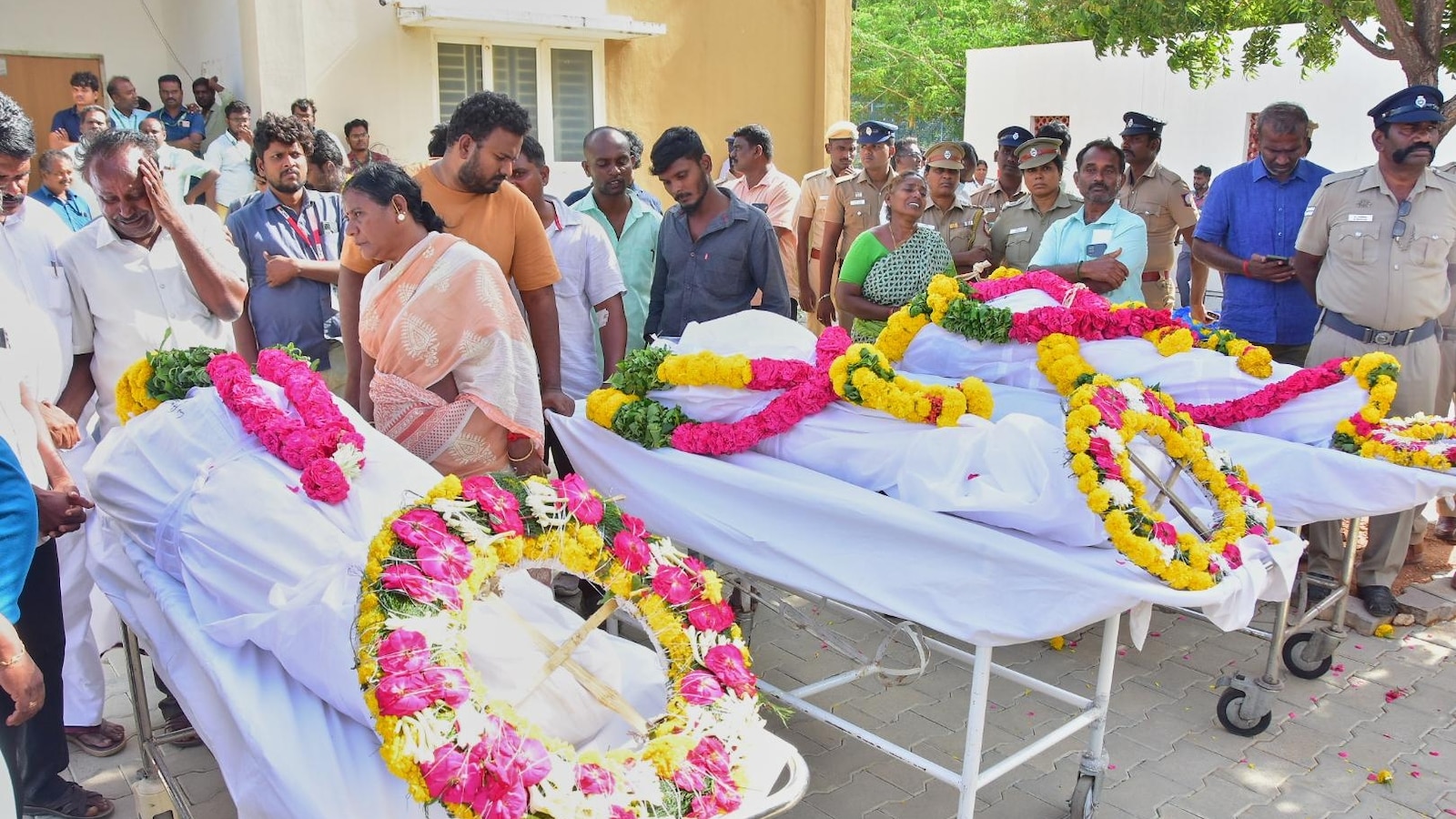 Death toll climbs to 40 after stampede at political rally for actor Vijay in southern India