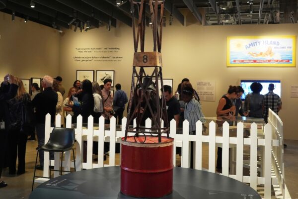 Steven Spielberg celebrates 50th anniversary ‘Jaws’ exhibition at Academy Museum