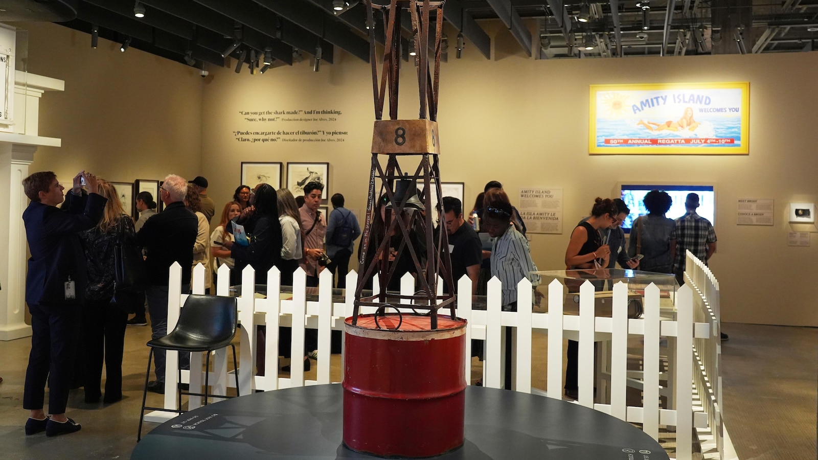 Steven Spielberg celebrates 50th anniversary ‘Jaws’ exhibition at Academy Museum Steven Spielberg celebrates 50th anniversary ‘Jaws’ exhibition at Academy Museum